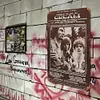Cream - Panneaux en &eacute;tain m&eacute;tallique(20*30cm/30*40cm) - Musique