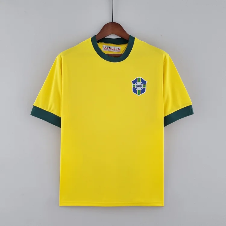 Maillot Brésil Rétro Domicile Coupe du monde 1970