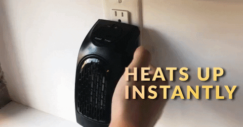 Mini Fan Electric Heater