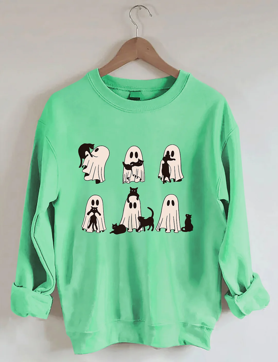 Ghost Cat Sweatshirt