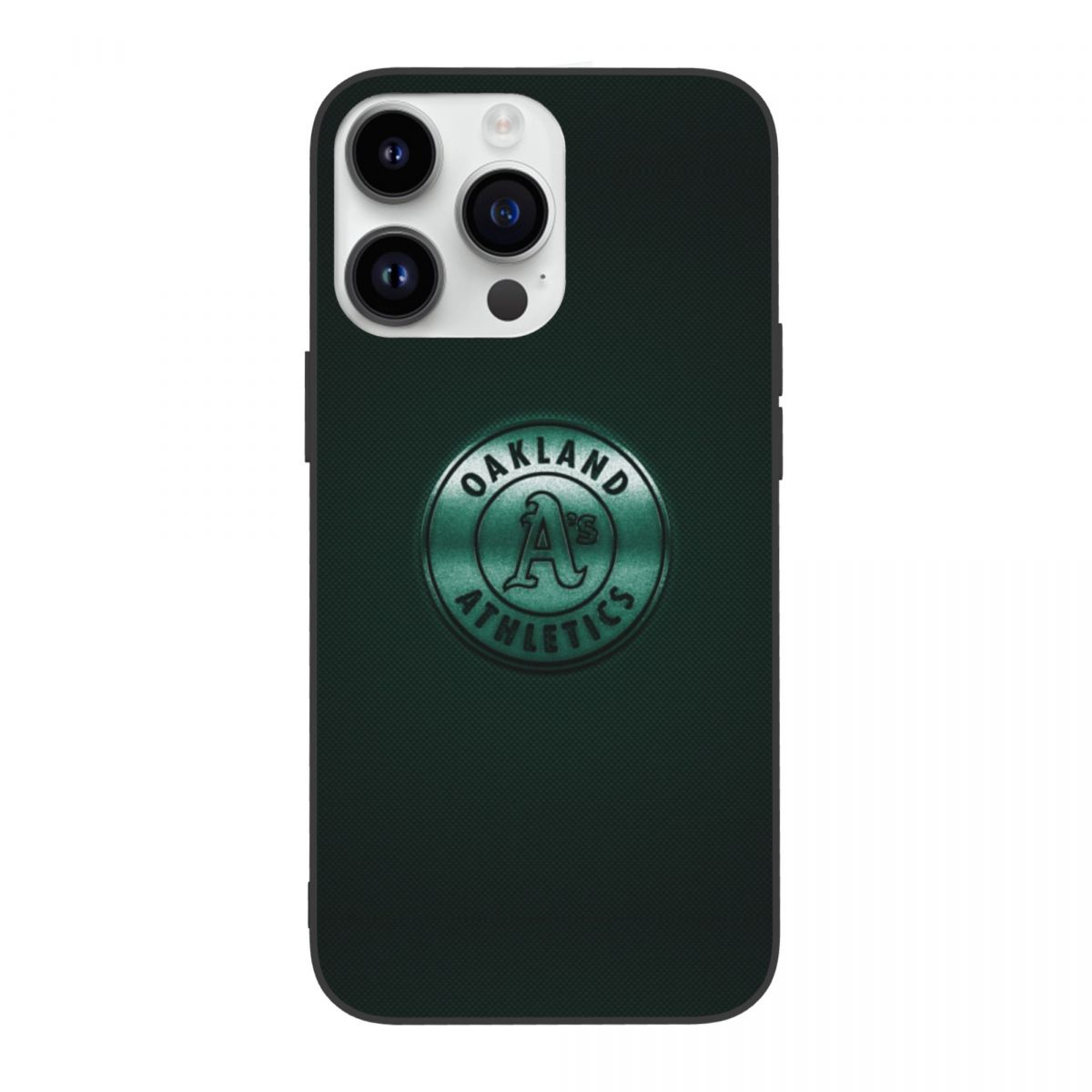 Oakland Athletics Shiny Green iPhone Cases
