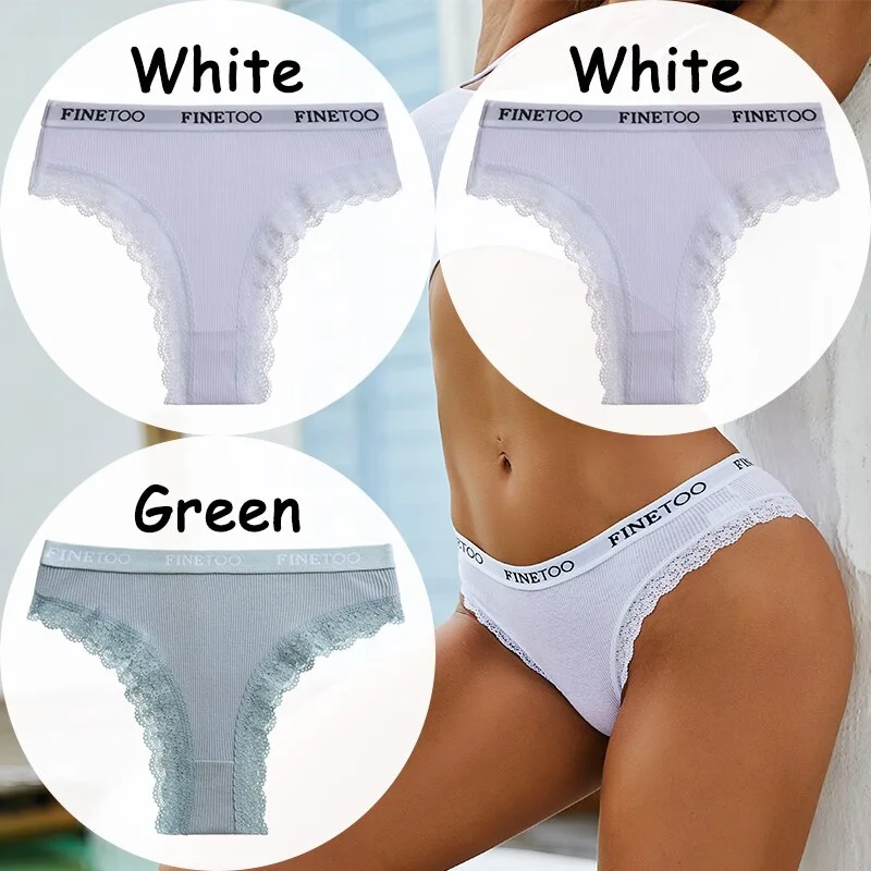 Billionm Lace Panties Women's Underwear Cotton Panties Sexy Lingerie Female Briefs Low-Waist Panty Girl Intimate Underpants