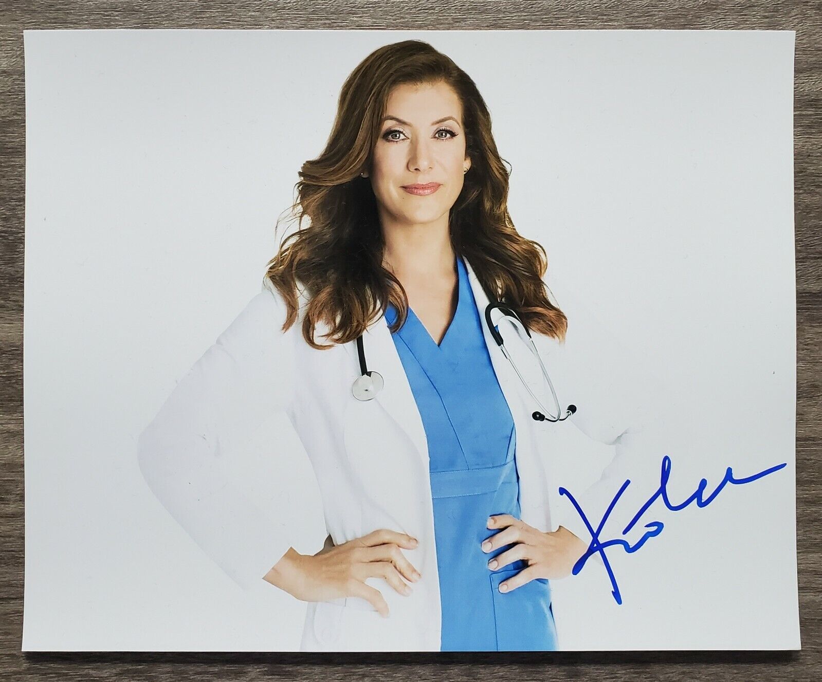 Kate Walsh Signed Greys Anatomy 8x10 Photo Poster painting Umbrella Academy Private Practice RAD