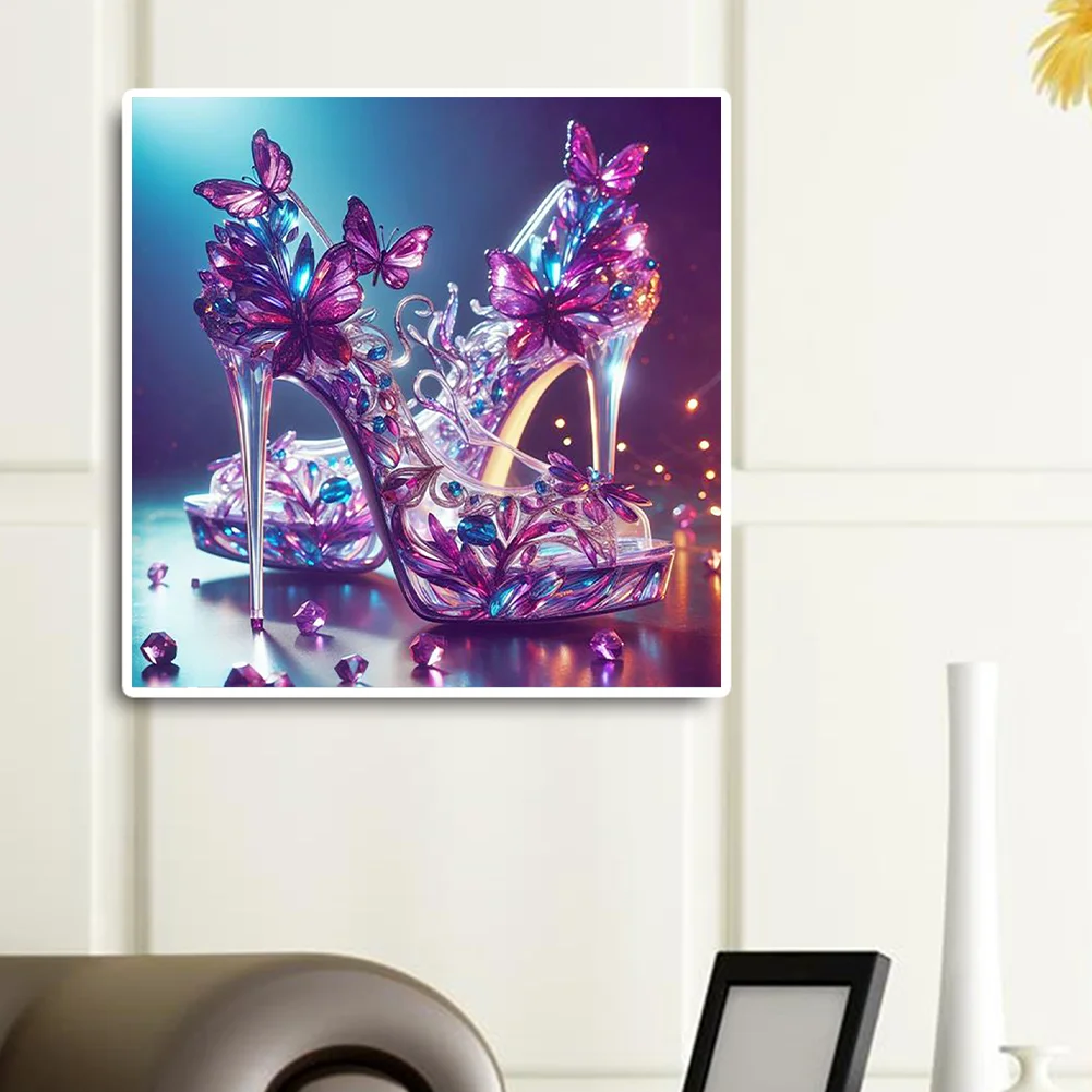 Diamond Painting - Full Round Drill - Dream High Heel(Canvas|40*40cm)