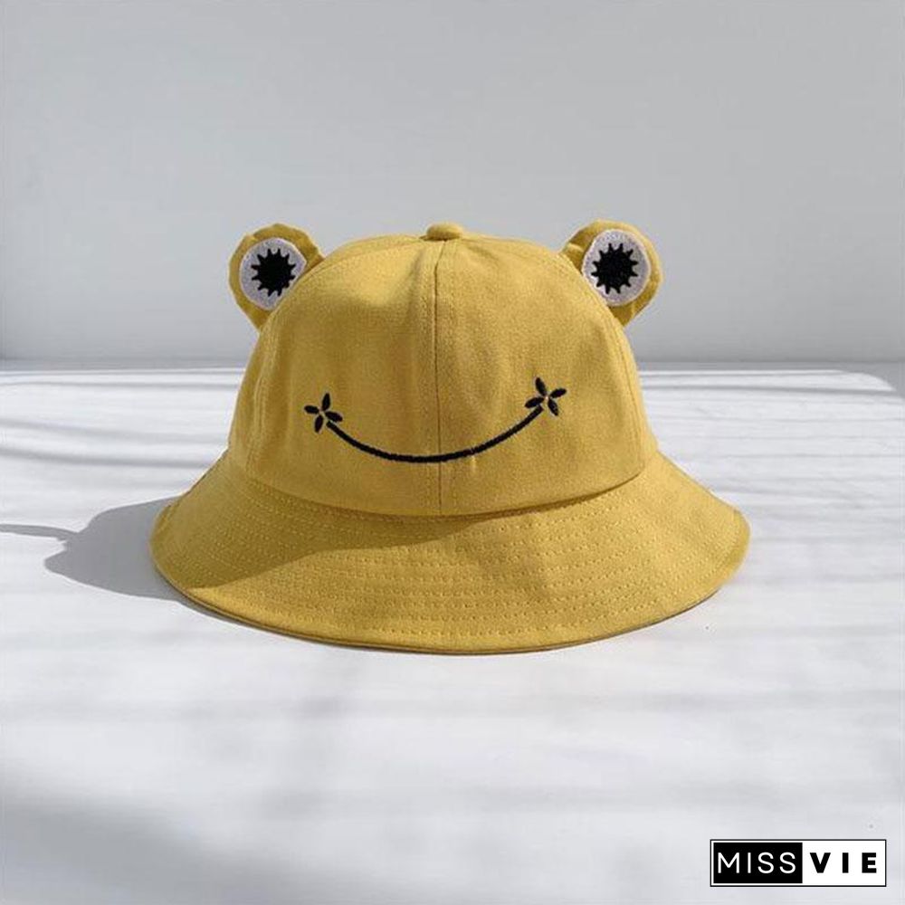 Frog Eyes Fisherman Hat