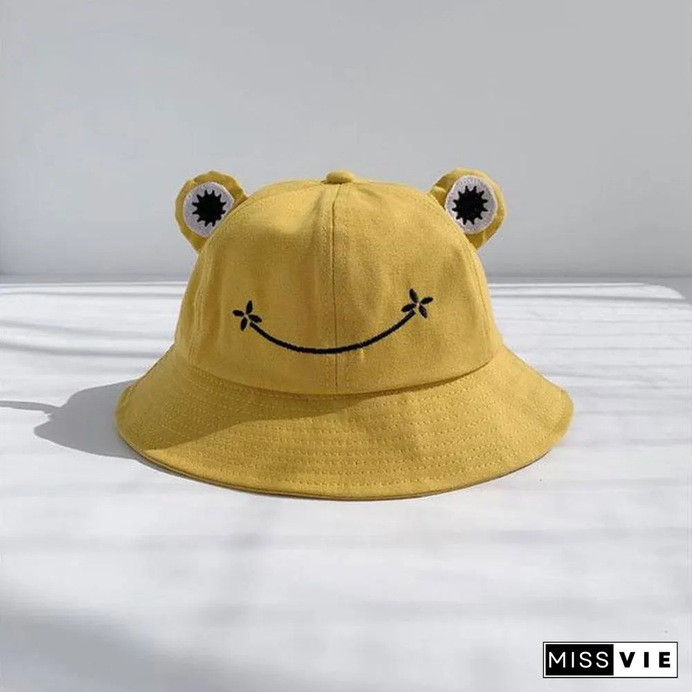 Frog Eyes Fisherman Hat