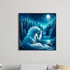 Einhorn - runder Bohrer Diamond Painting - 40*40cm
