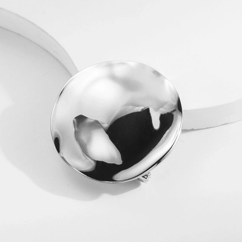 Vintage Style Animal Feather Flower 304 Stainless Steel Polishing Plating Unisex Brooches 1 Piece