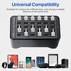 150W High Power Fast Charging 10 Ports 15 Ports 20 Ports 25 Ports 30 Ports 60 Ports Charger 200W High Power USB Charger Charging Station
