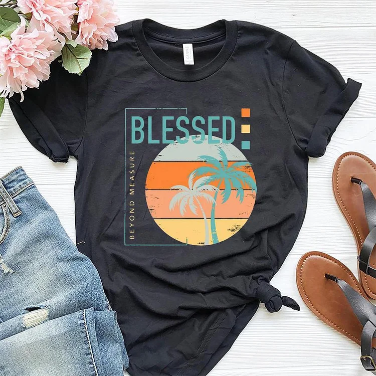 Blessed Summer T-shirt Tee - 01839