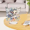 Diamond Painting Acrylic Double-sided Effect Fairy Ornament Kit for Decoration