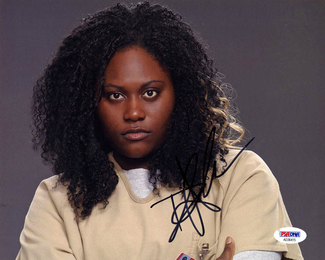 Danielle Brooks SIGNED 8x10 Photo Poster painting Orange is the New Black PSA/DNA AUTOGRAPHED