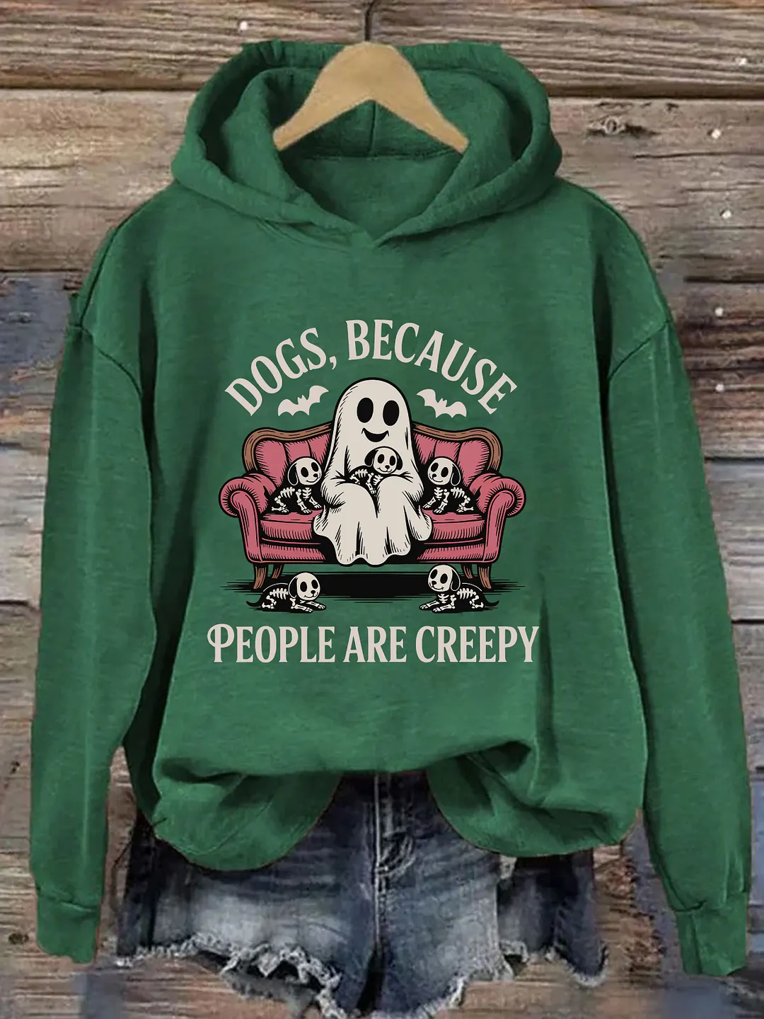 Dogs Because People Are Creepy Hoodie