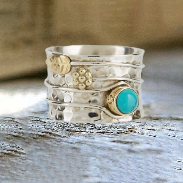 🔥Last Day 75% OFF🎁Bohemian Gemstone Meditation Ring
