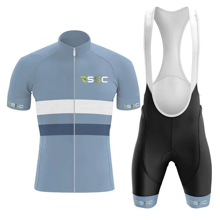 Rssc Azure Men's Short Sleeve Cycling Kit