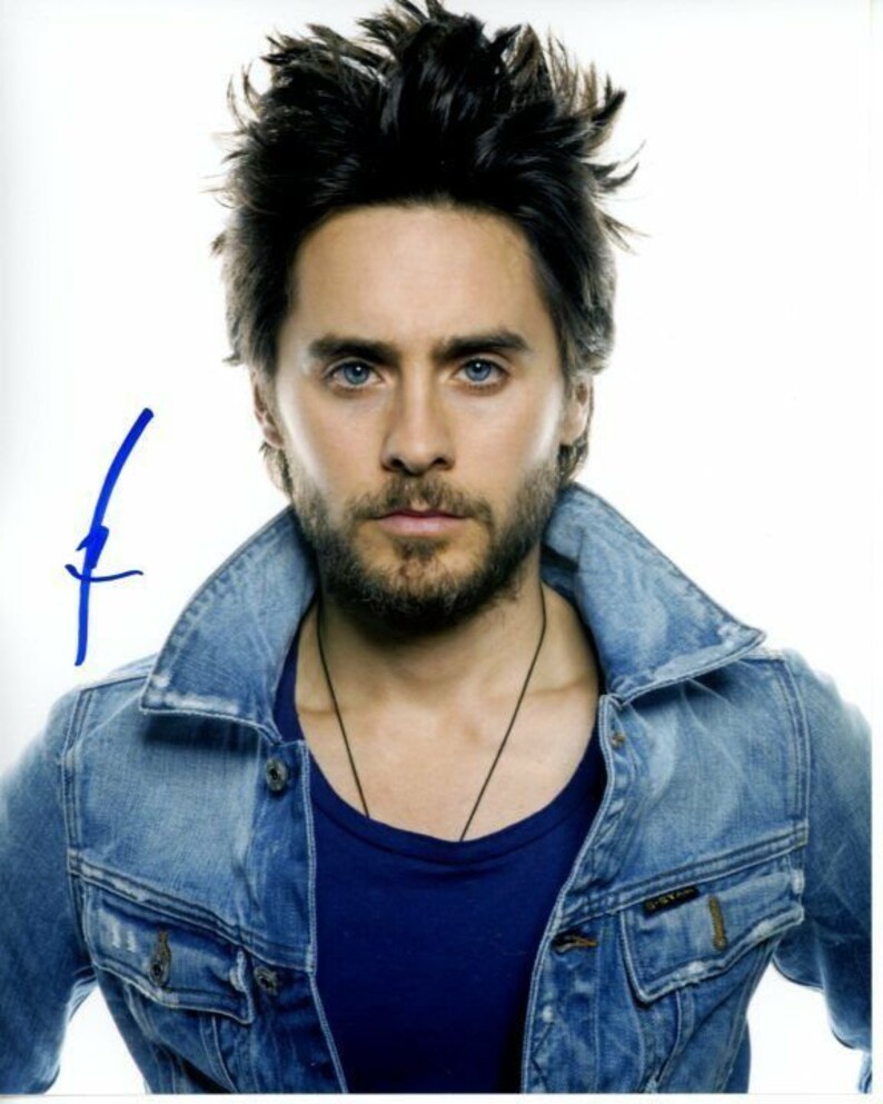 Jared leto signed autographed Photo Poster painting