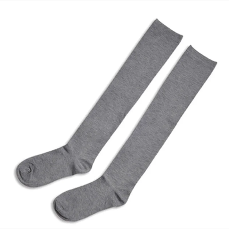 OJBK Cotton School Girl Over Knee Stocking Long Adorable Anime Tight Warmer High Black White Kawaii Student Cosplay Sailor Moon