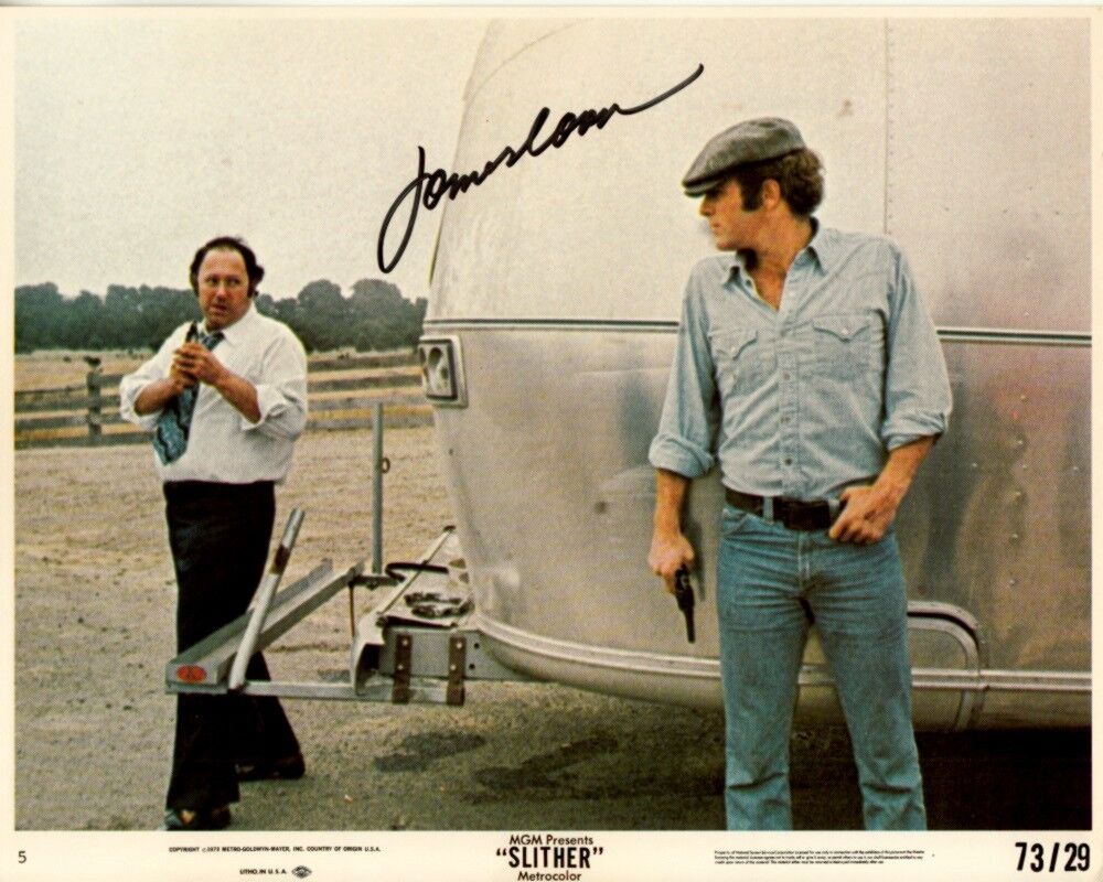 JAMES CAAN hand-signed SLITHER 8x10 authentic w/ coa ORIGINAL 1973 STUDIO SCENE