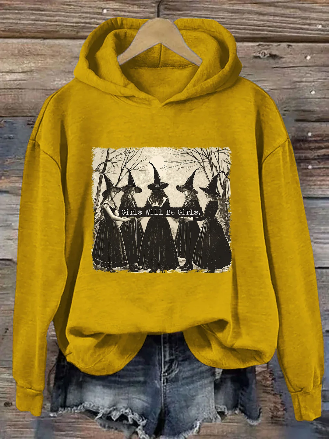 Girls Will Be Girls Witch Hoodie