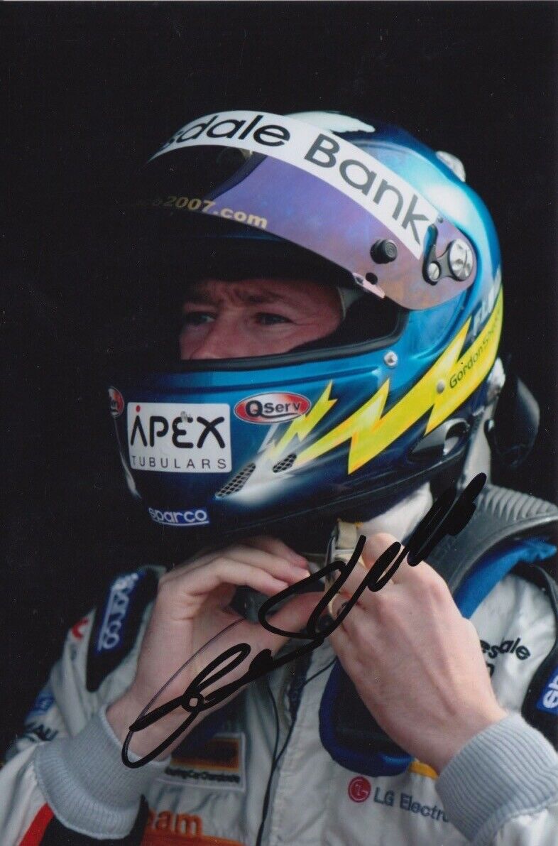 Gordon Shedden Hand Signed 6x4 Photo Poster painting - Touring Cars Autograph 1.