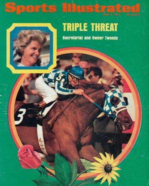 SECRETARIAT Sports Illustrated Cover 1973 Champion Horse 8 x 10 Photo Poster painting Print