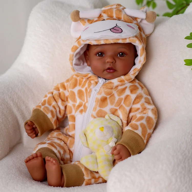 Babeside Quiet Reborn Baby Lumi 17'' Little Infant Girl Healing of the Heart