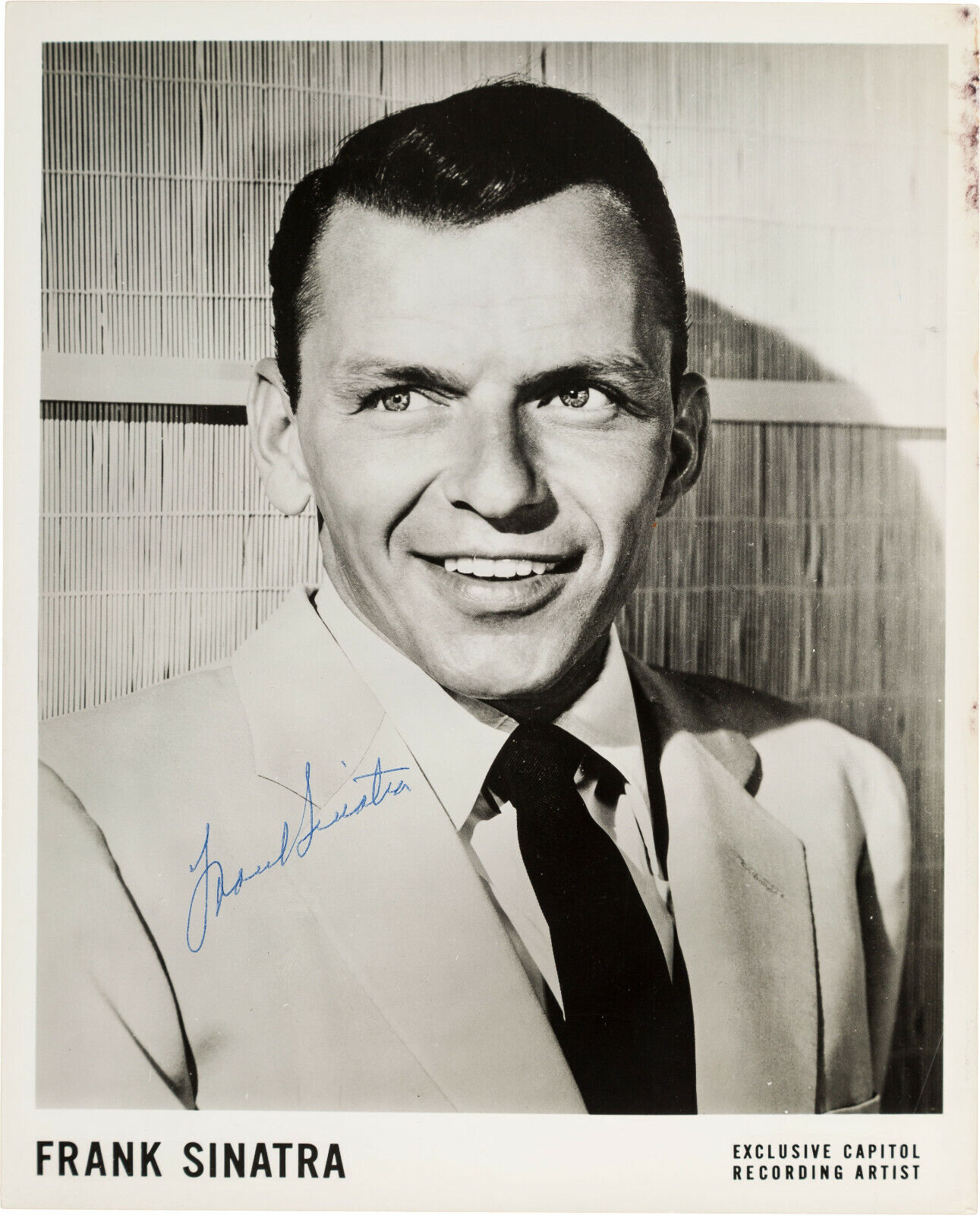 FRANK SINATRA - Signed 'Capitol' Photo Poster paintinggraph - Singer & Film Star Actor preprint