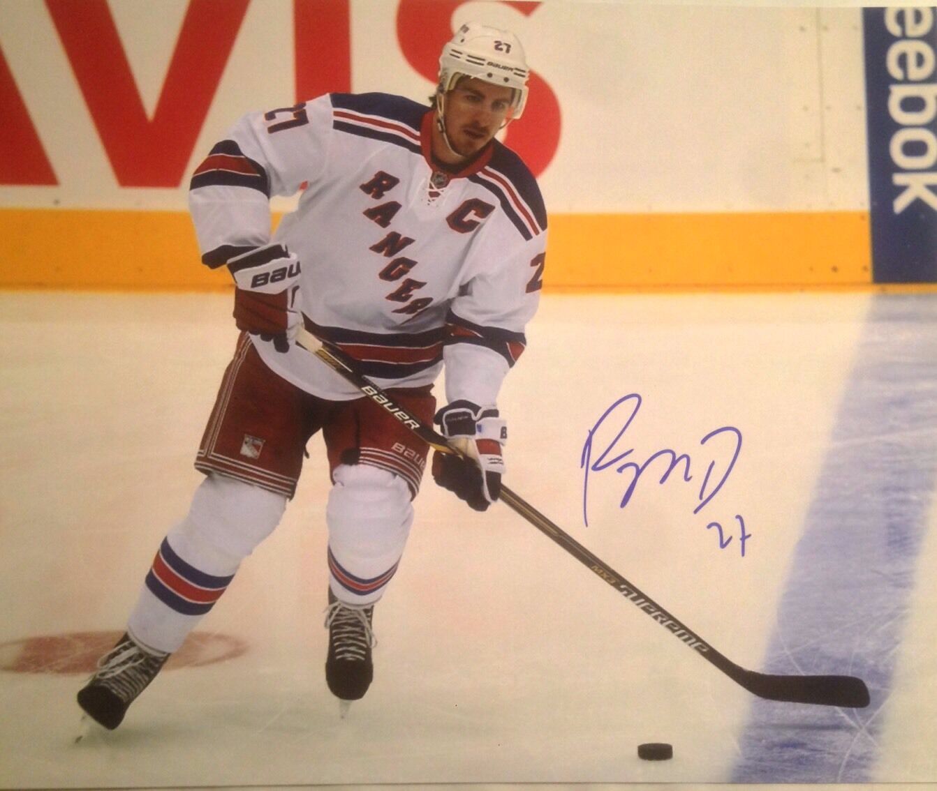 RYAN MCDONAGH New York Rangers AUTOGRAPH Photo Poster painting signed GLOSSY 8x10