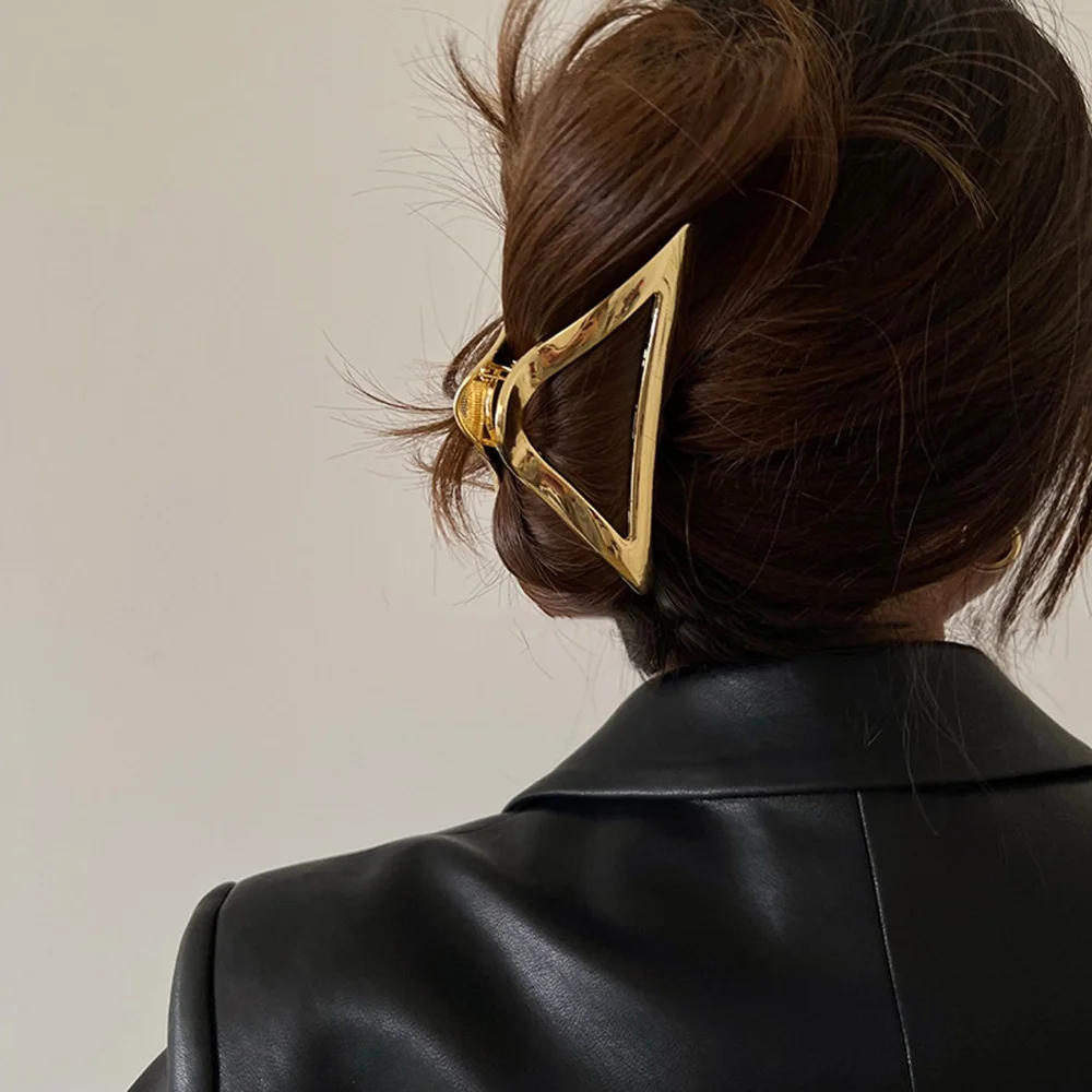 Simple Triangle Shape Fashion Hair Clip
