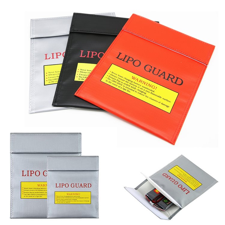 Fireproof & Waterproof High Quality RC LiPo Battery Safety Bag Safe Guard Charge Sack 