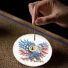 2Pcs Acryl amerikanische Flagge Adler Meditation Yoga Räucherstäbchen Halter - 5d DIY Handwerk Dekoration