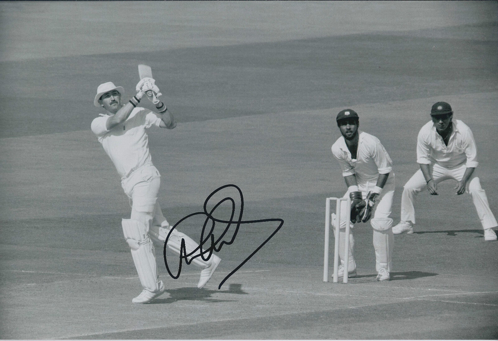 Graeme GOOCH Signed Autograph 12x8 Photo Poster painting AFTAL COA ENGLAND Batsman Cricket Essex