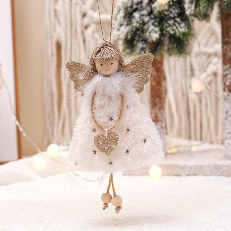 1pc Angel Christmas Tree Ornament, Cute Hanging Decoration For The Holiday Season, Home Decor