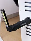 COB LED Flashlight Rechargeable Work Camping Torch Folding Night Light (L)