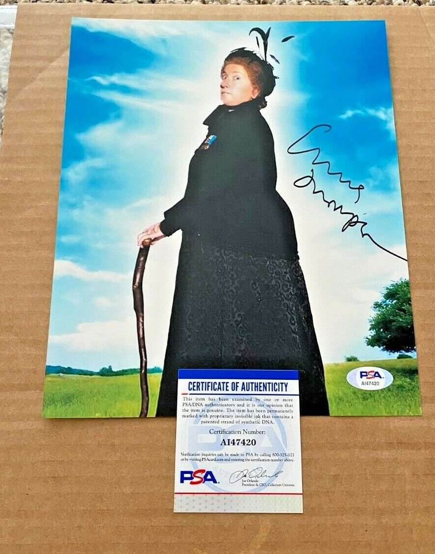 EMMA THOMPSON SIGNED NANNY MCPHEE 8X10 Photo Poster painting PSA/DNA CERTIFIED