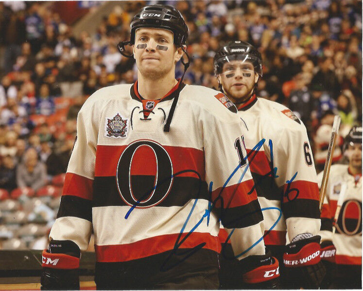 Ottawa Senators Zack Smith Signed Autographed 8x10 Photo Poster painting COA Heritage Classic