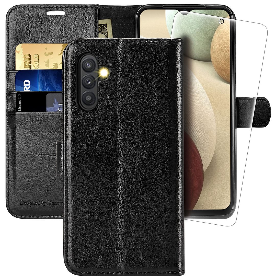 MONASAY Galaxy A14 5G Wallet Case