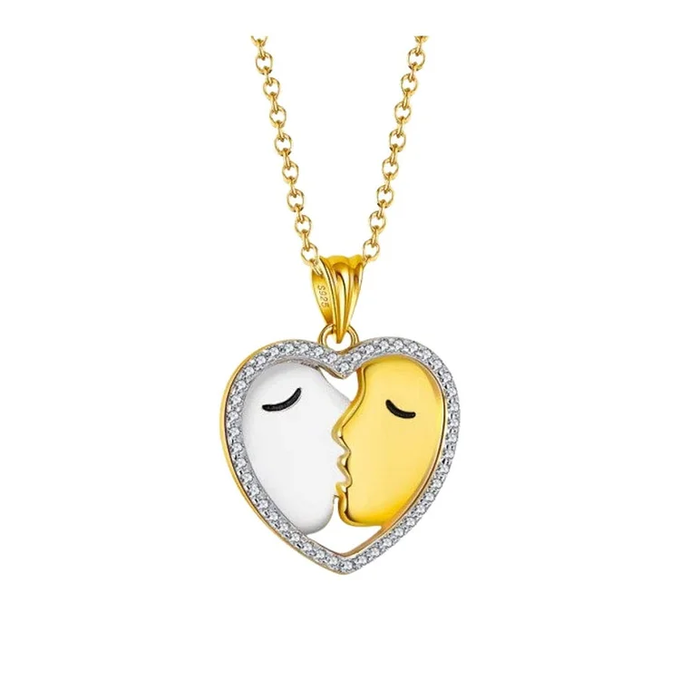 An Endless Kiss Necklace