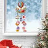 Diamond Art Sun Catcher Double Sided Diamond Painting Wind Chimes for Wall Decor Kit