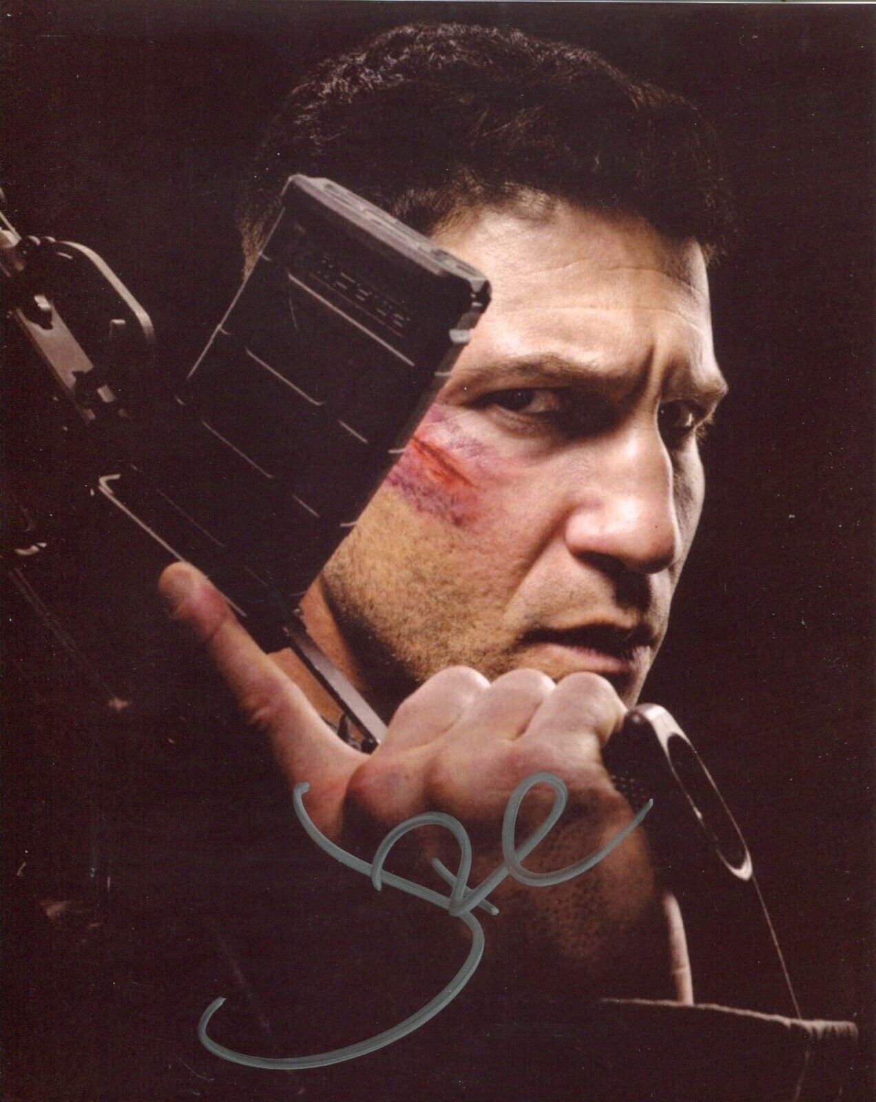 The Punisher actor Jon Bernthal signed 8x10 Photo Poster painting