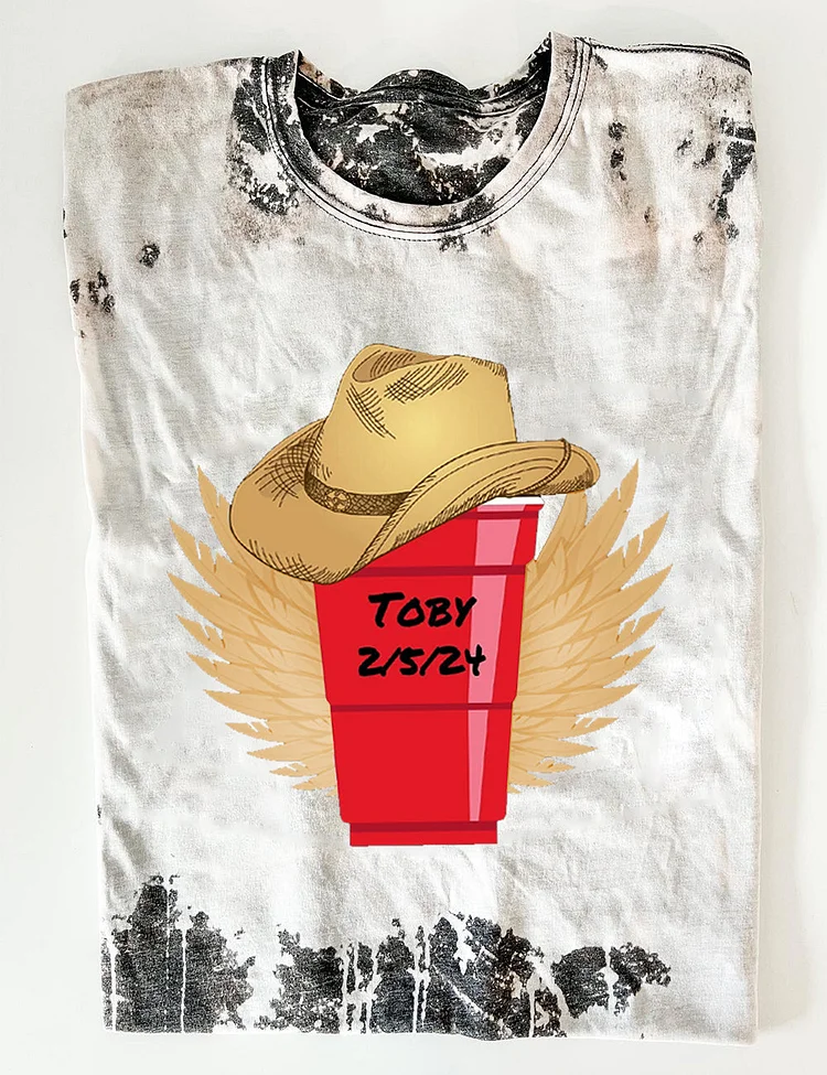 Red Solo Cup Wings Graphic Tee