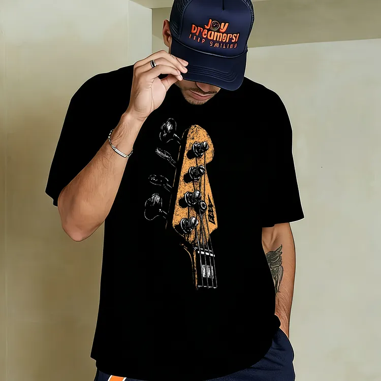 Joy Dreamers! Keep Smiling Printed Men's T-shirt