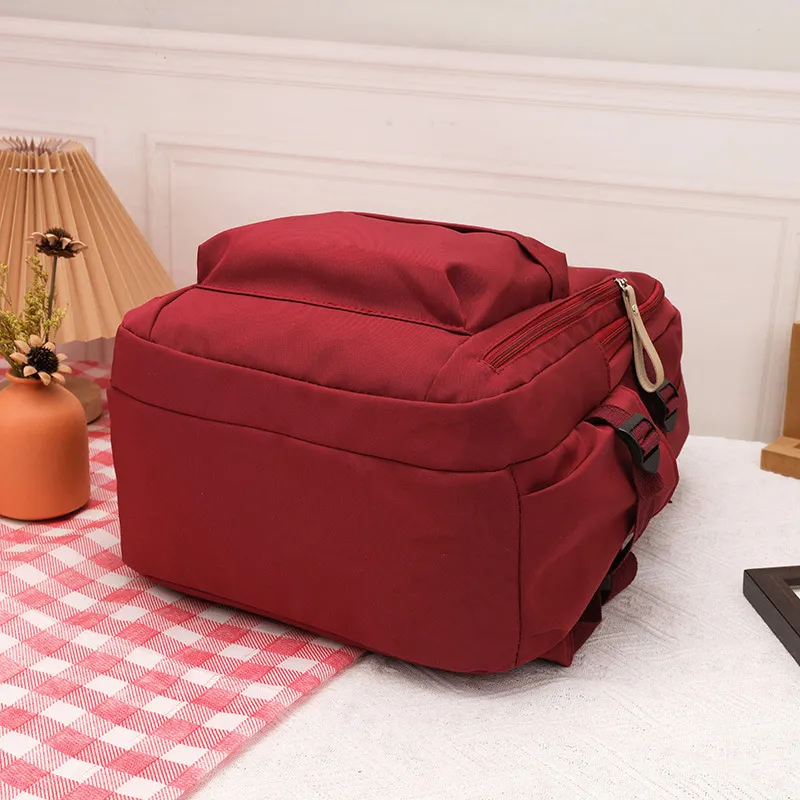 Vintage Label Large Capacity Student Backpack