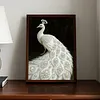 Peacock Special Shaped 5D DIY Partial Drill Diamond Pearl Painting Kit for Adults Beginners Home Decor Pearl Diamond Art Kit Pearl Diamond Dots Painting 11.81x15.75inch