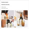 Fusou Slow Juicer &mdash; Compact, Fully Automatic, and Portable &mdash; Separates Pulp from Juice for Home Use