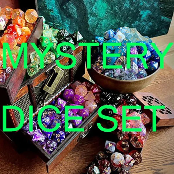 MYSTERY DICE SET(Includes 20 Dice Sets + 1 Bag)