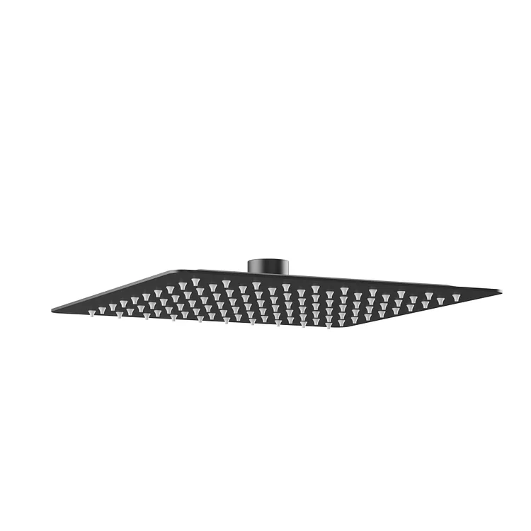 SFS-3009-BK 10-inch Single-Spray Square Rain Shower Head Part
