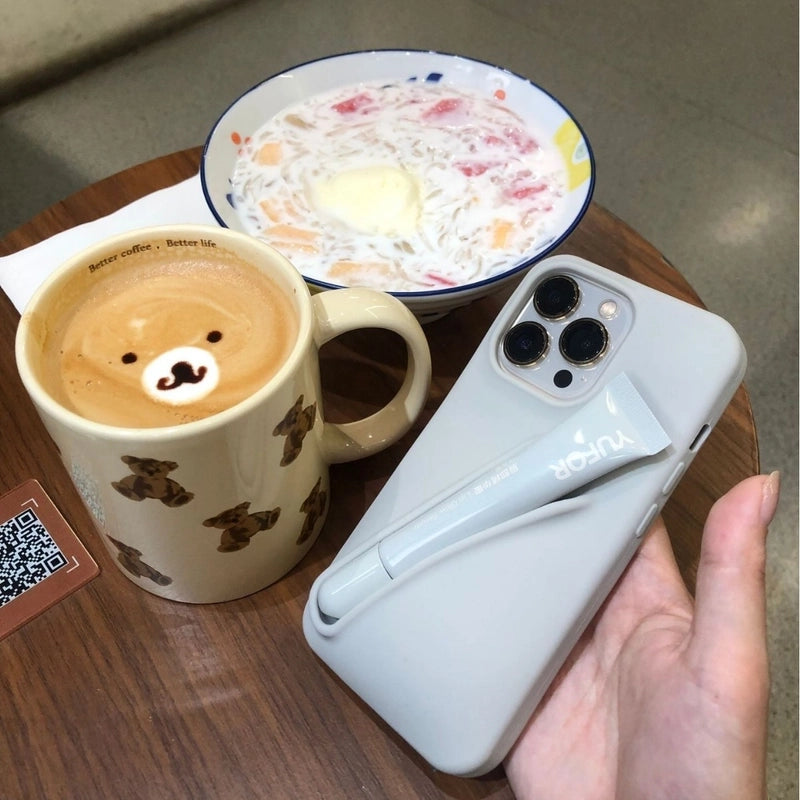 Haili Lipstick Lipstick Lip Glaze Phone Case For Apple IPhone13/14/15promax