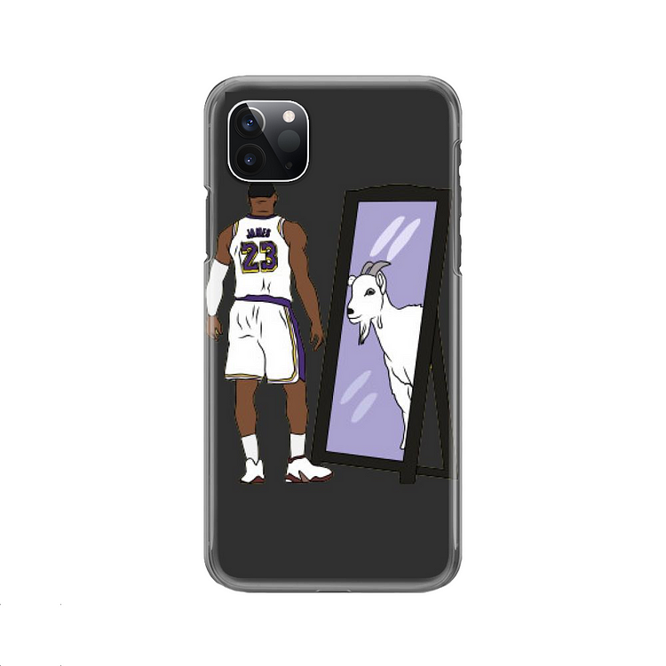 LeBron James Mirror GOAT, Basketball iPhone Case