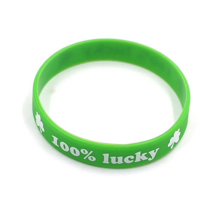 VChics St. Patrick's Day Silicone Bracelets